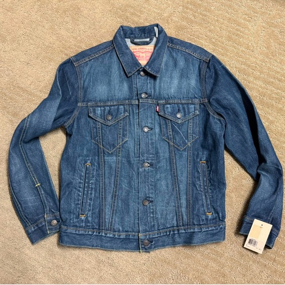 Levi's‎ Men's Indigo Denim Jacket - Picture 4 of 9